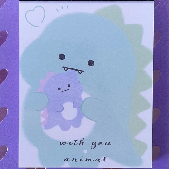 Dinosaur mini memo pad - Picture 1 of 3